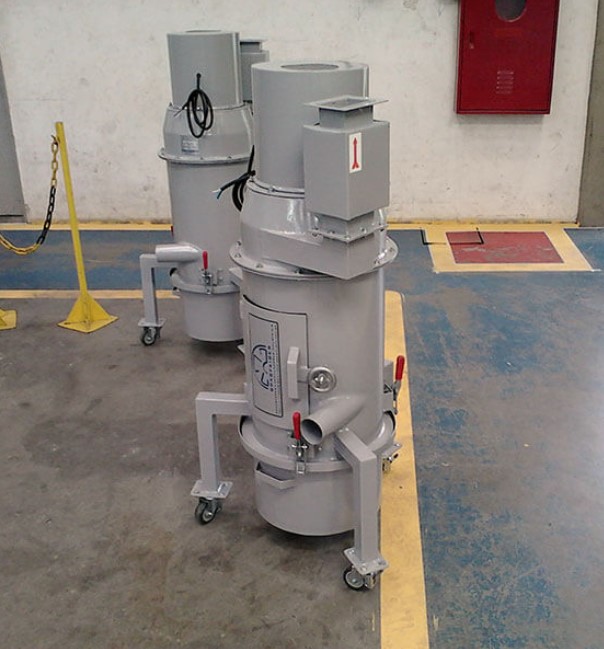 Coletor de Pó Industrial Brasfaiber - Equipamento Compacto para Coleta de Partículas