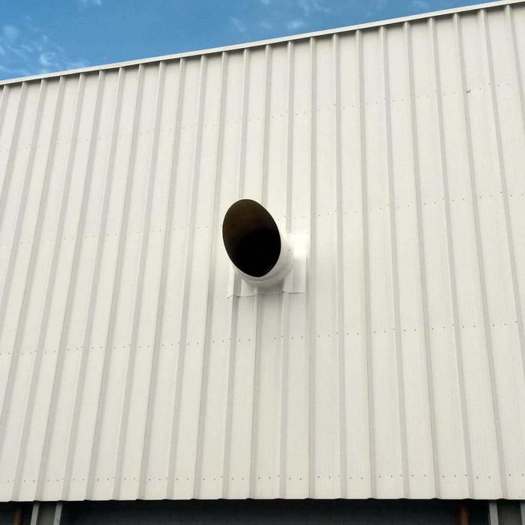 Exaustor Axial de Parede EP103-LAT 1030mm para Telha Lateral - Brasfaiber