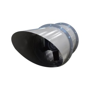 Exaustor Axial de Parede EP35-CH 350mm em Chapa de Aco - Brasfaiber