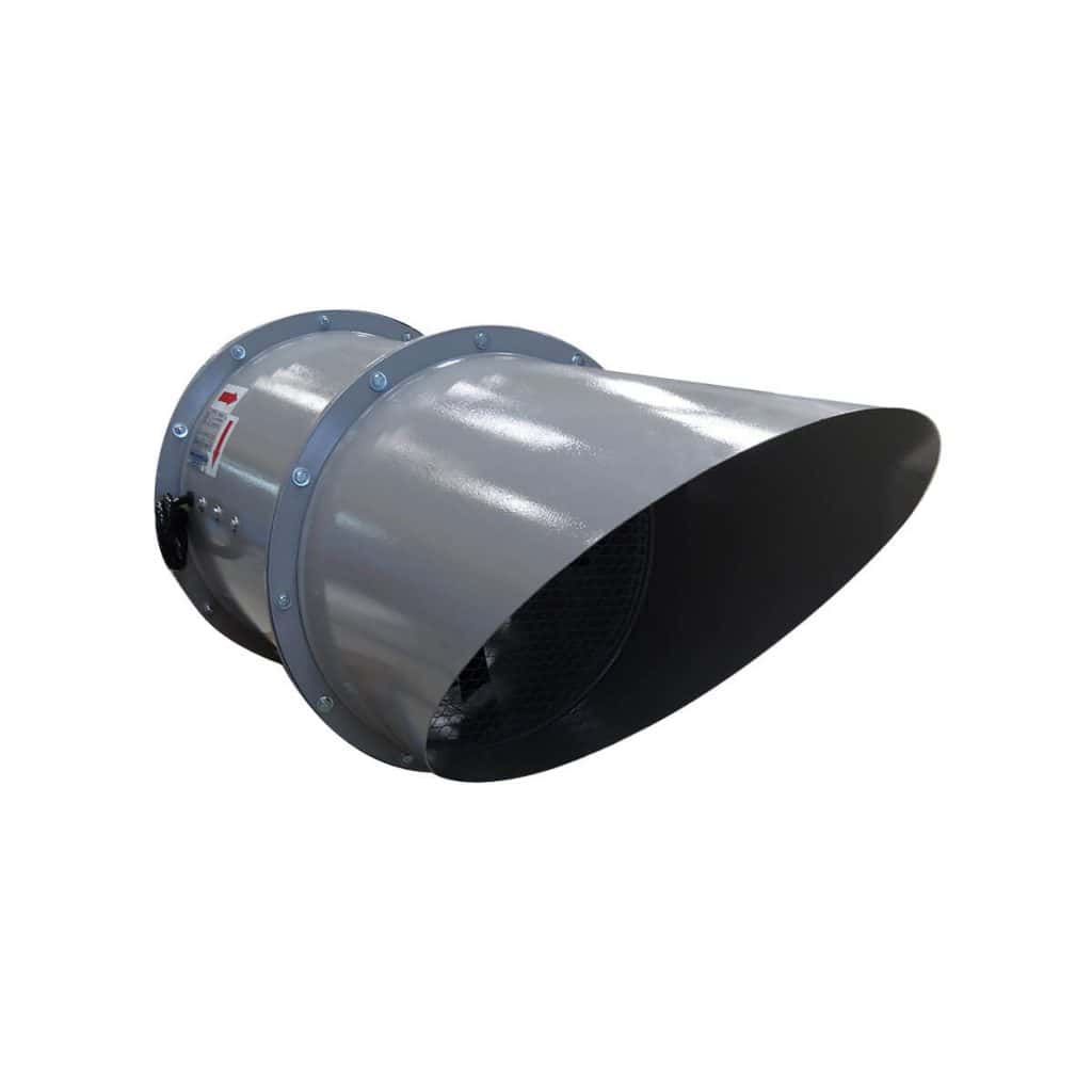 Exaustor Axial de Parede EP73-CH 730mm em Chapa de Aco - Brasfaiber