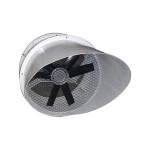Exaustor Axial de Parede EP83 830mm em Fibra de Vidro - Vista Frontal - Brasfaiber