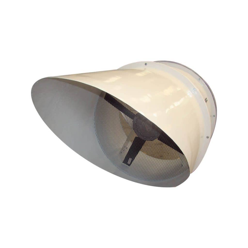 Exaustor Axial de Parede EP93 930mm em Fibra de Vidro PRFV - Brasfaiber