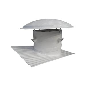 Exaustor Enclausurado de Telhado ET103-E 1030mm para Gases Corrosivos em Fibra de Vidro - Brasfaiber