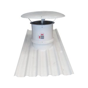 Exaustor Axial de Telhado Industrial ET35 350mm em Fibra de Vidro PRFV - Brasfaiber