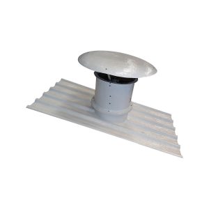 Exaustor Axial de Telhado Industrial ET45 450mm em Fibra de Vidro PRFV - Brasfaiber
