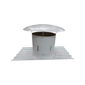 Exaustor Axial de Telhado Industrial ET73 730mm em Fibra de Vidro PRFV - Brasfaiber