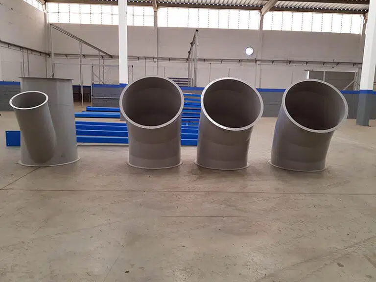 Tubulações para Exaustores — Tubulações