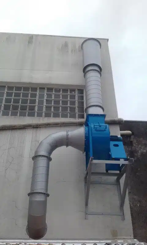 Ventilação local Exaustora
