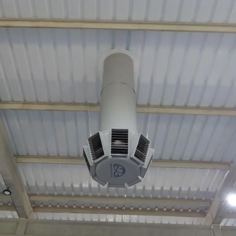 Caixa de Ventilacao Oitavada com Filtro para Insuflamento - Brasfaiber