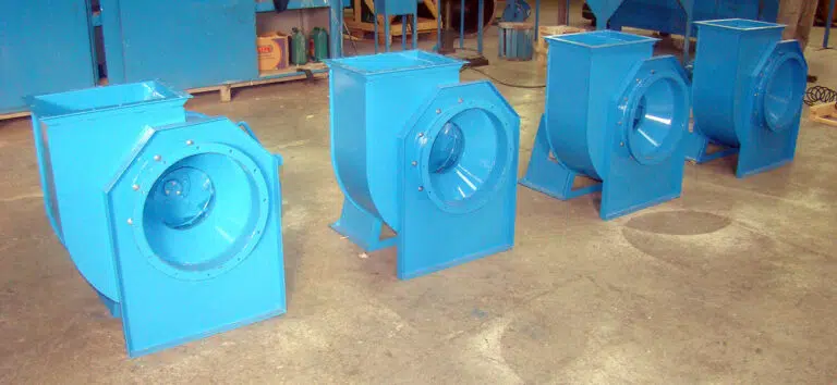 Ventiladores Centrífugos Industriais em Linha de Montagem - Brasfaiber