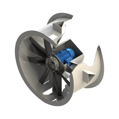 Exaustor Axial para Gases Corrosivos
