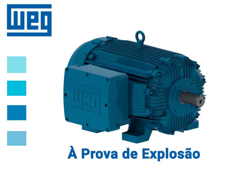 Motor de Exaustor à Prova de Explosão