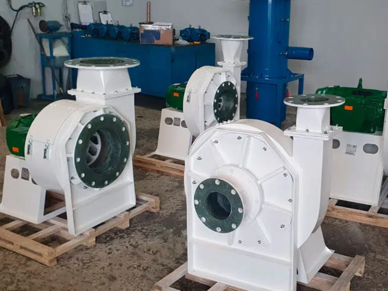 Exaustor Centrífugo para Gases Corrosivos em Fibra de Vidro Resistente - Brasfaiber