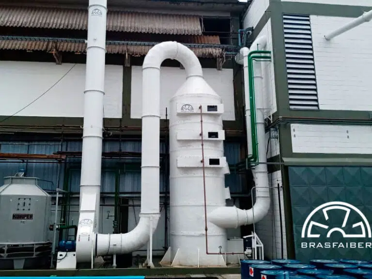 Funcionamento e Eficiência do Lavador de Gases Industrial Brasfaiber