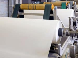 Ventilador industrial para indústria de papel e celulose