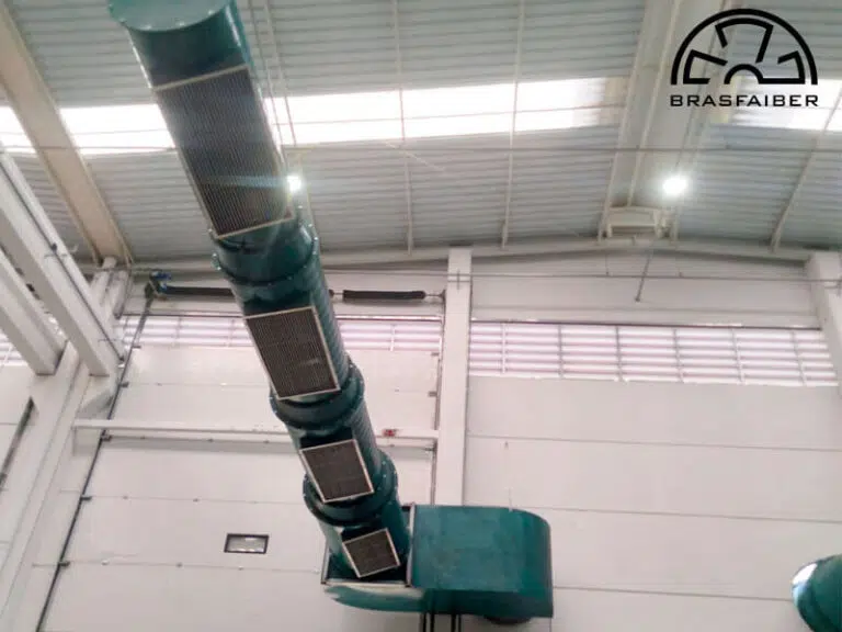Insuflador de Ar para Cabine de Pintura com Filtragem de Entrada - Brasfaiber