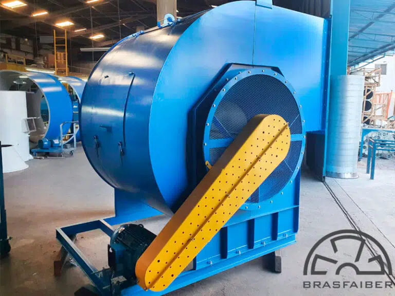 Exaustor Centrífugo Industrial para Indústria Metalúrgica - Brasfaiber