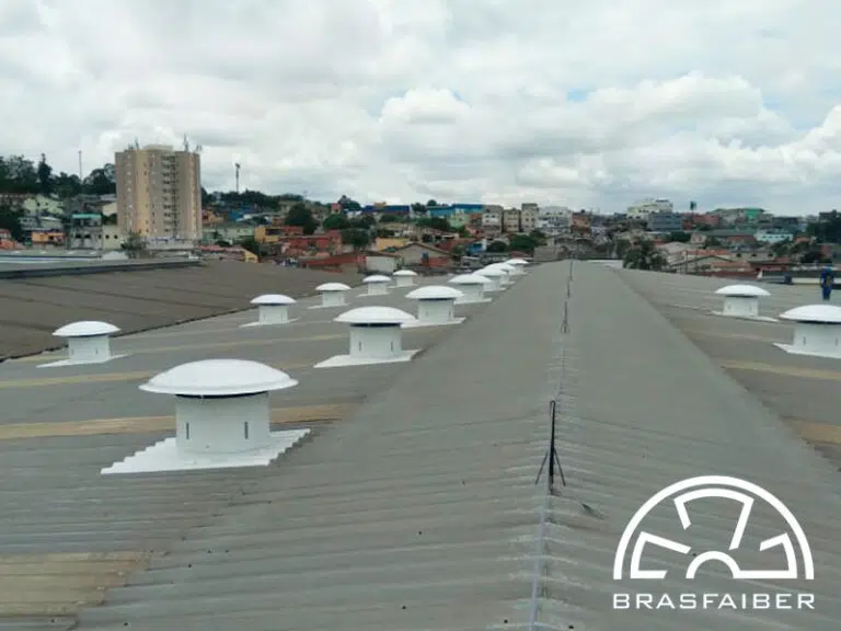 Exaustores de telhado — Projetos
