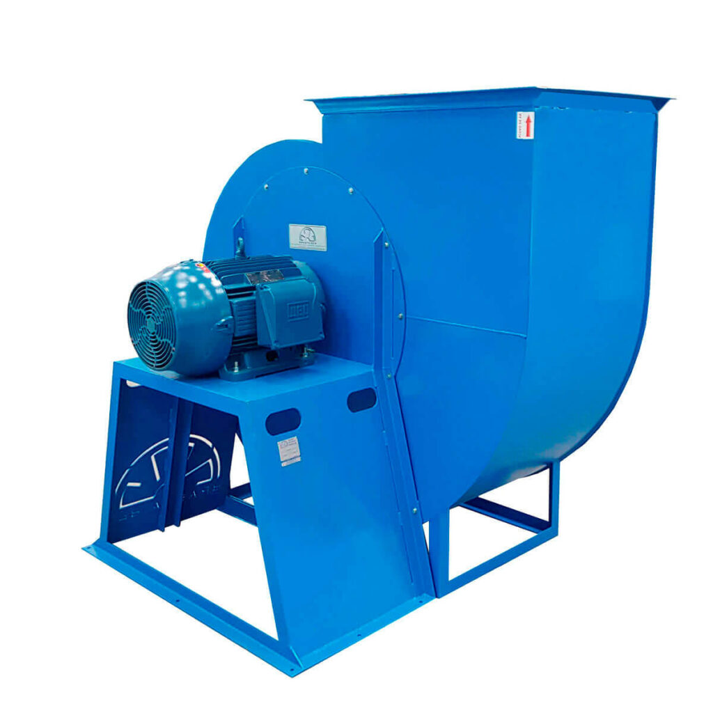 Exaustor Centrífugo Industrial de Alta Vazão para Grande Volume de Ar - Brasfaiber