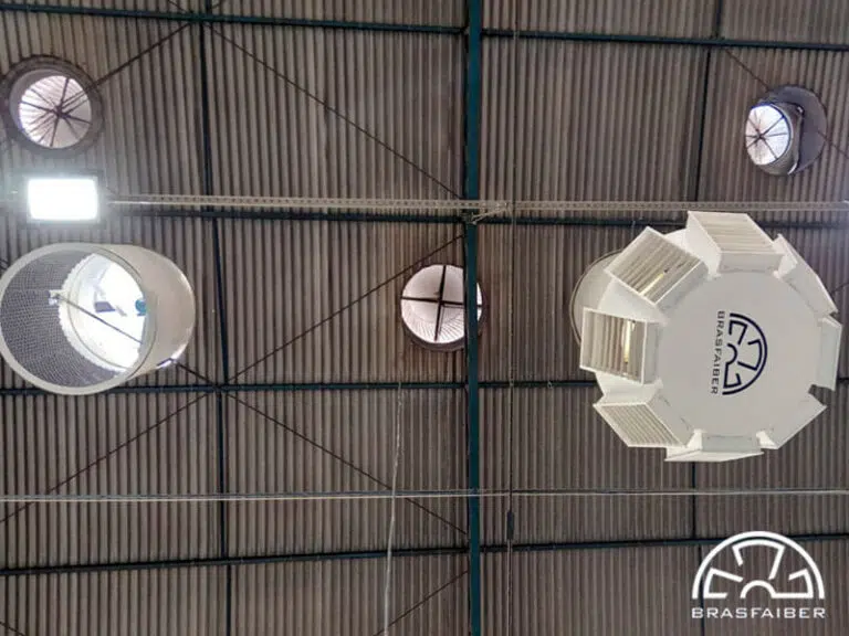 Ventilação Diluidora para Indústira de Plásticos