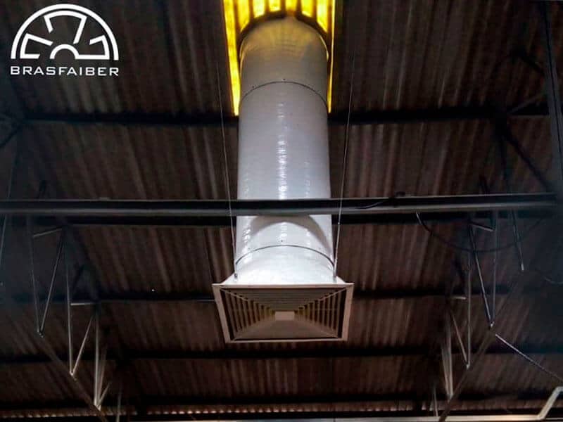 Ventilação Industrial para Indústria de Cerâmica