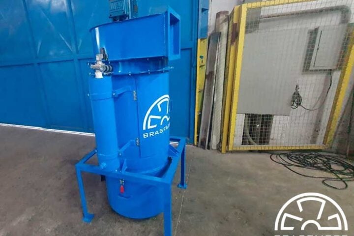 Coletor de Pó Industrial com Limpeza Automática por Jato Pulsante - Brasfaiber