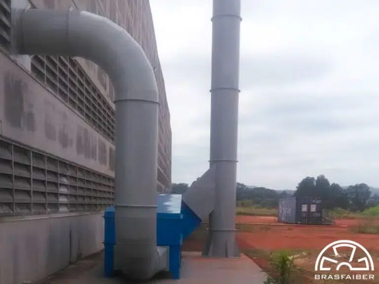 Filtro de Carvão Ativado — Projeto de Controle de Odores para Indústria Textil