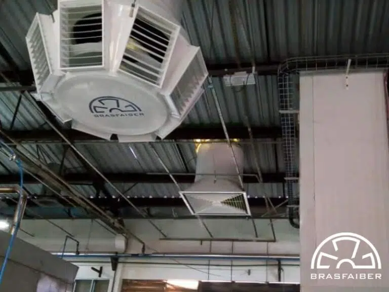 Ventilação Diluidora Industria de Pães