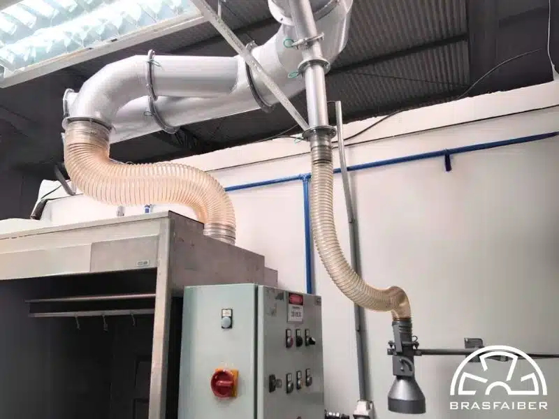 Exaustão Localizada para Indústria de Tintas