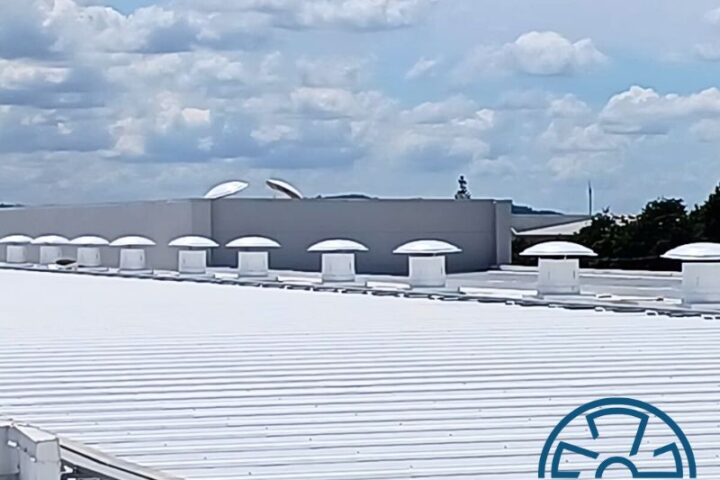 Exaustor de Telhado para Industria Alimenticia