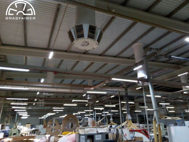 Ventilação Diluidora para industria