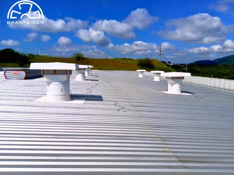Ventilação Diluidora para Indústria de Materiais Isolantes
