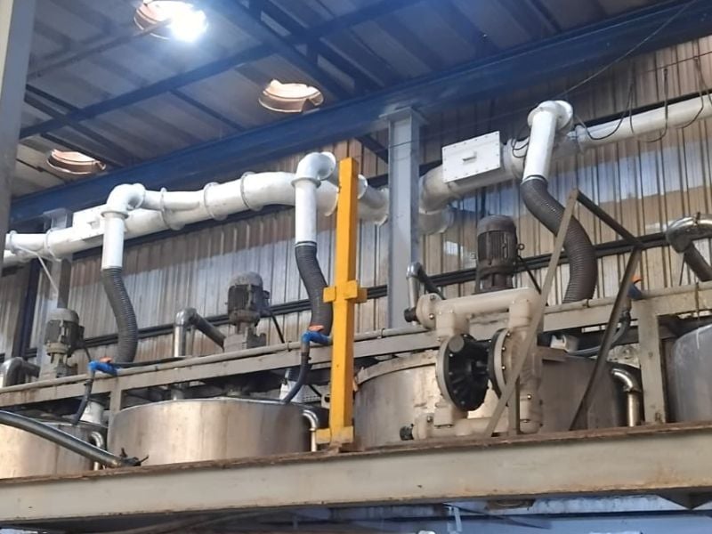 Filtro de Carvão Ativado para Fertilizantes