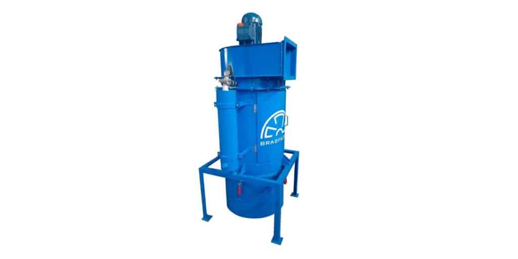 Coletor de Pó Industrial Brasfaiber com Mangas Filtrantes de Alta Eficiência