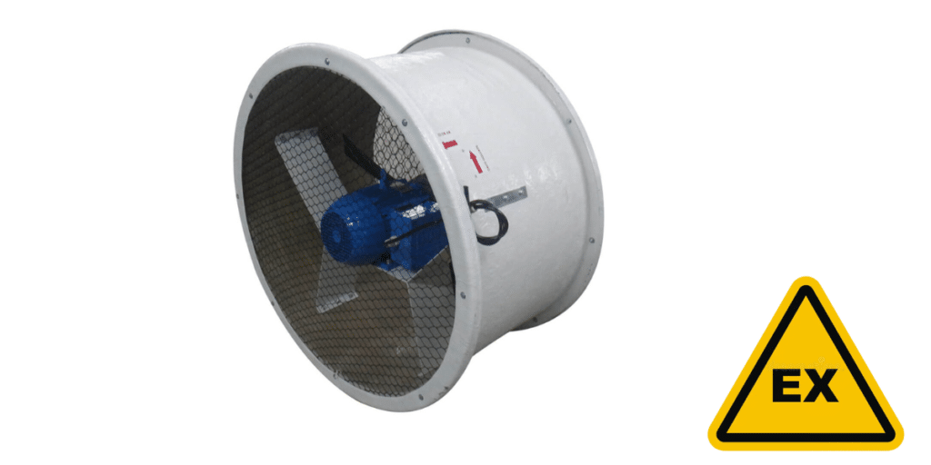 Ventilador Axial à Prova de Explosão