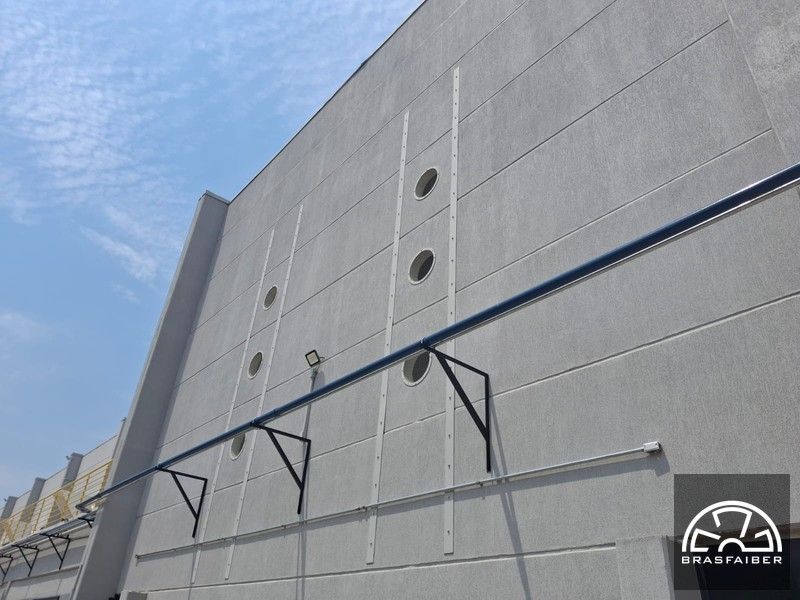 Sistema de Exaustão e Ventilação Industrial para Indústria Alimentícia - Vista 2 - Brasfaiber