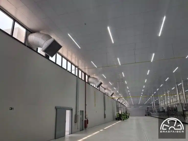 Sistema de Exaustão e Ventilação Industrial para Indústria Alimentícia - Vista 3 - Brasfaiber