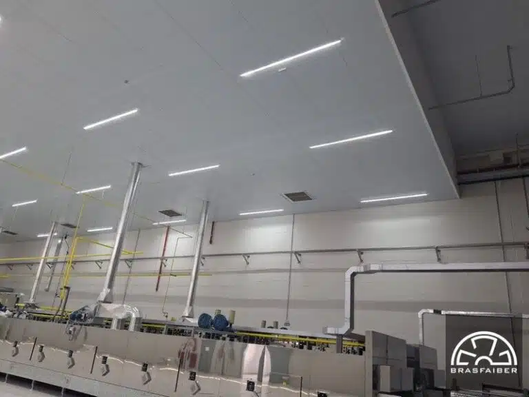 Sistema de Exaustão e Ventilação Industrial para Indústria Alimentícia - Vista 4 - Brasfaiber
