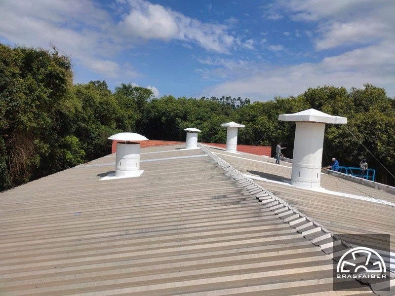 Projeto de Exaustão e Insuflação de Cobertura para Indústria de Papel e Celulose