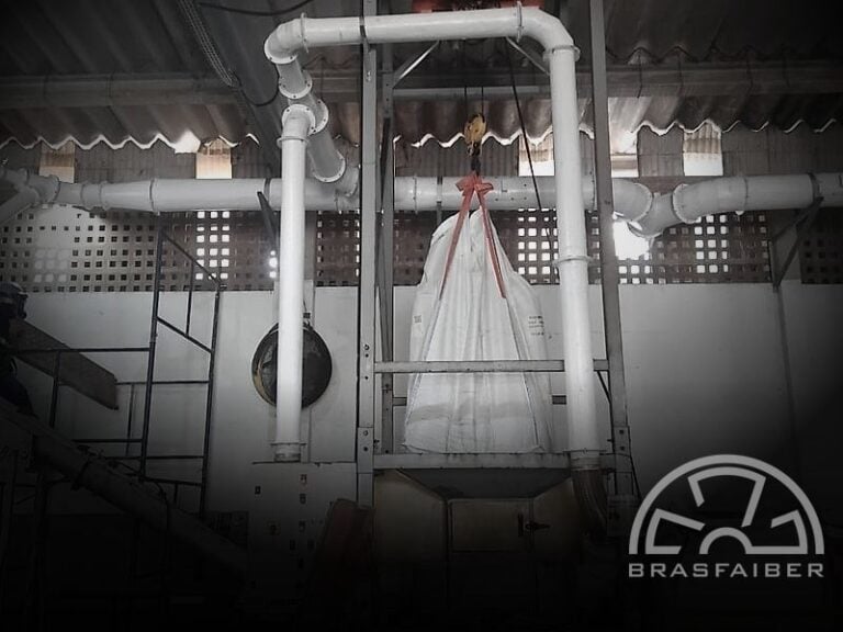 Tubulação e captação em PRFV resistindo aos vapores corrosivos de uma indústria de fertilizantes