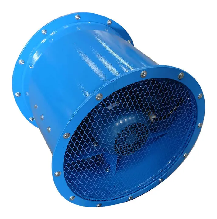 Exaustor Axial EA27-CH 300mm em Chapa - Detalhe do Rotor - Brasfaiber