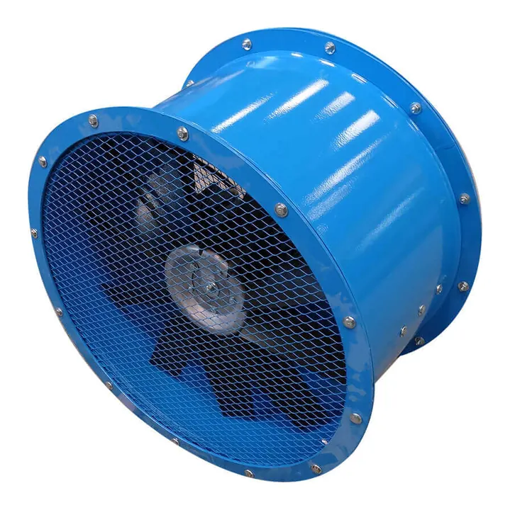 Exaustor Axial EA63-W-CH 630mm em Chapa - Detalhe Interno - Brasfaiber