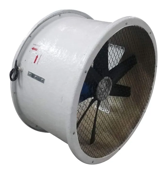 Exaustor Axial a Prova de Explosao EA93-W-EX 930mm em Fibra de Vidro com Base W - Brasfaiber