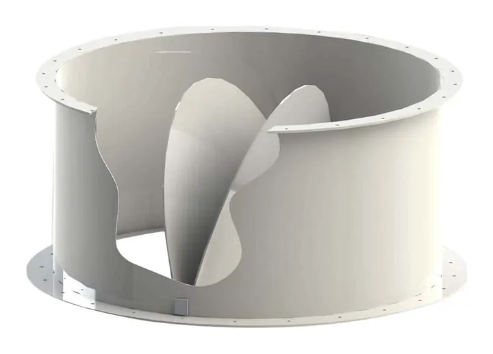 Damper sob Pressao para Exaustor de Telhado ET93-DSP 930mm - Brasfaiber