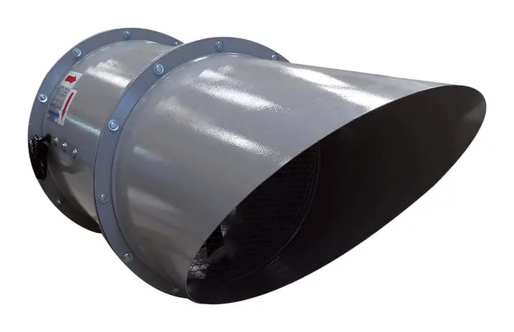 Exaustor Axial de Parede EP27-M-CH 300mm Monofasico em Chapa de Aco - Brasfaiber