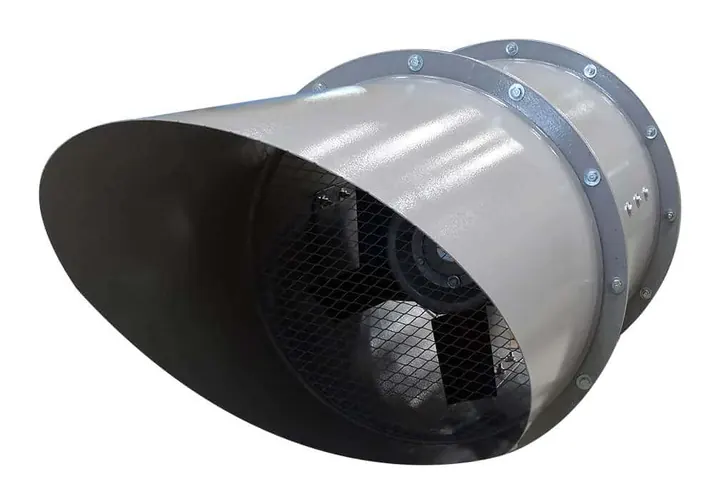 Exaustor Axial de Parede EP35-CH 350mm em Chapa de Aco - Brasfaiber
