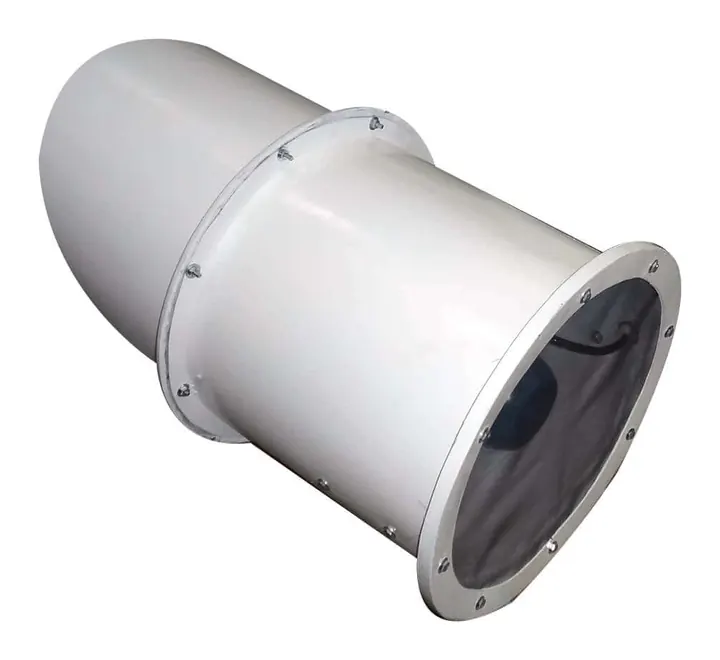 Exaustor Axial de Parede EP40 400mm - Detalhe da Helice - Brasfaiber
