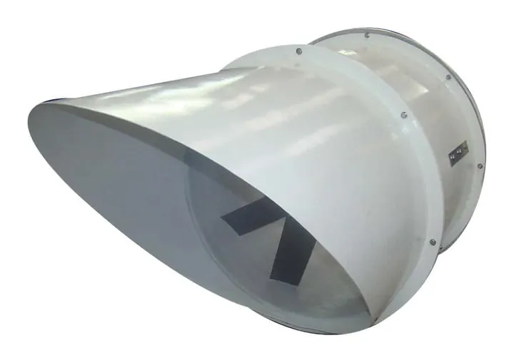 Exaustor Axial de Parede EP73 730mm em Fibra de Vidro PRFV - Brasfaiber