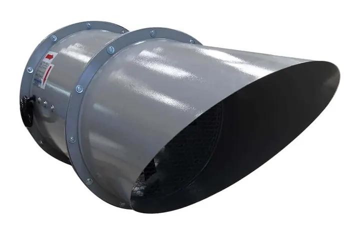 Exaustor Axial de Parede EP73-CH 730mm em Chapa de Aco - Brasfaiber