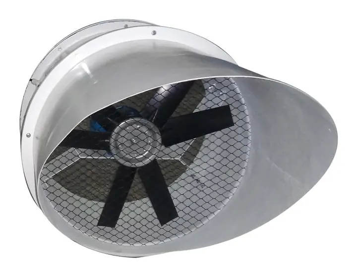 Exaustor Axial de Parede EP83 830mm em Fibra de Vidro PRFV - Brasfaiber